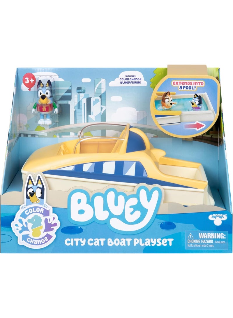 BLUEY S13 COLOR CHANGE BLUEY'S MOTORBOAT VEHICLE EXCLUSIVE - Image 1